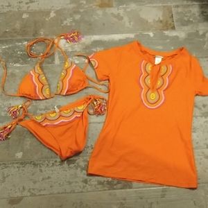 3 peice swim suit